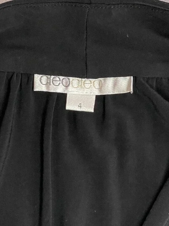 Cleo Black Sleeveless Fit & Flare Dress | Size 4 - Picture 9 of 11